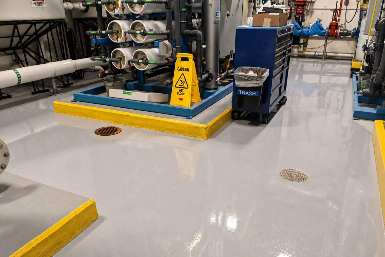 Commercial & Industrial Epoxy Floor Coatings